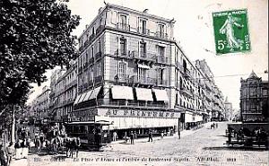 Oran - Place d'Armes et Boulevard Seguin - 1913
